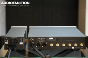 AE Audia Phono arrière