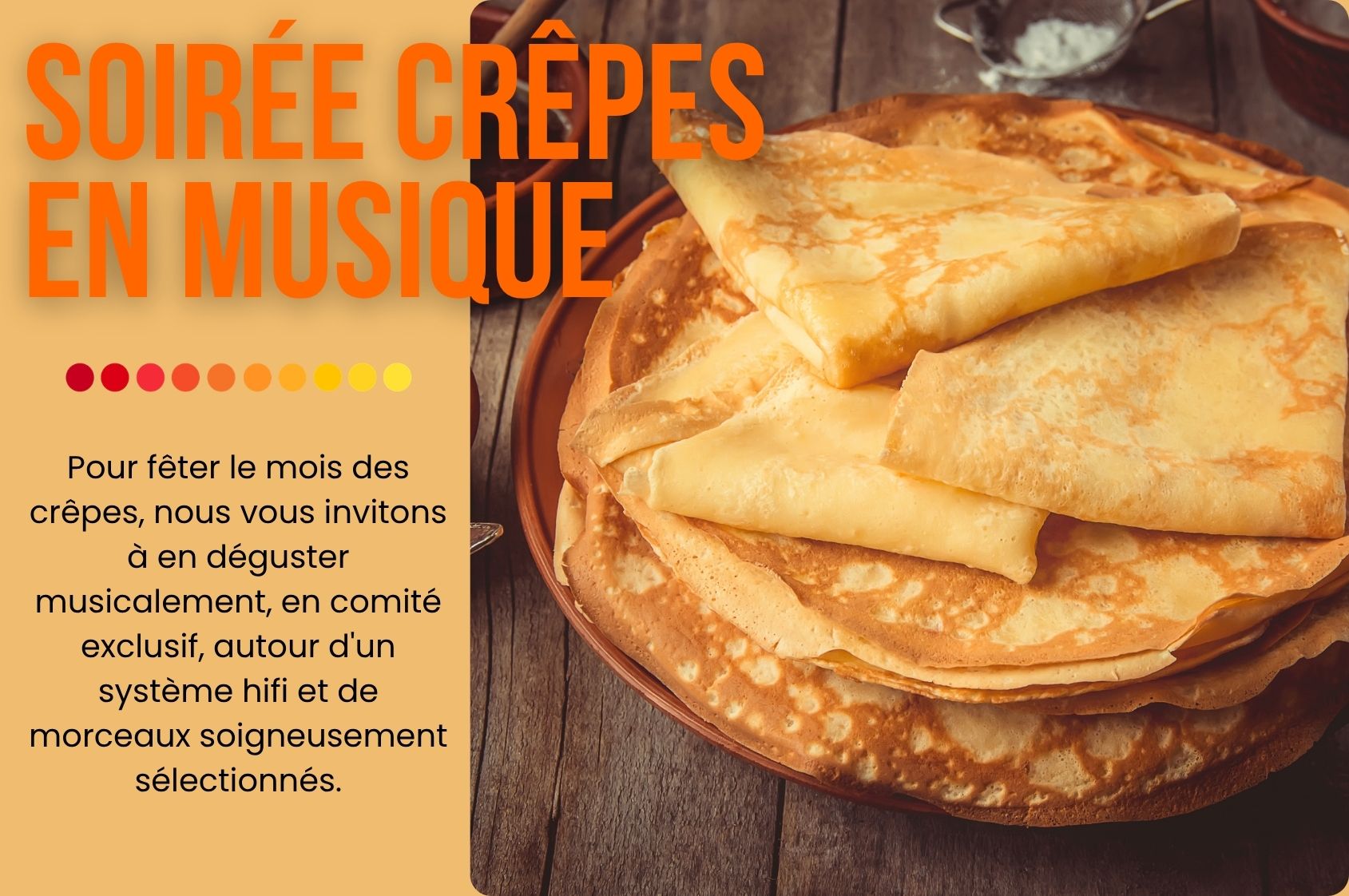 AUDIO EMOTION - Soirée crêpes en musique