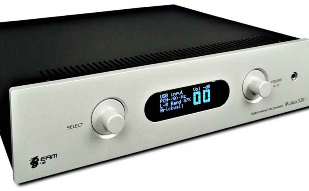 Découvrez le DAC Eam Lab Musica D201 sur AudioEmotion.fr qui convertit les signaux numériques en analogiques tout en restant fidèle à l’enregistrement original.